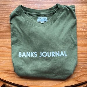 Banks journal tee